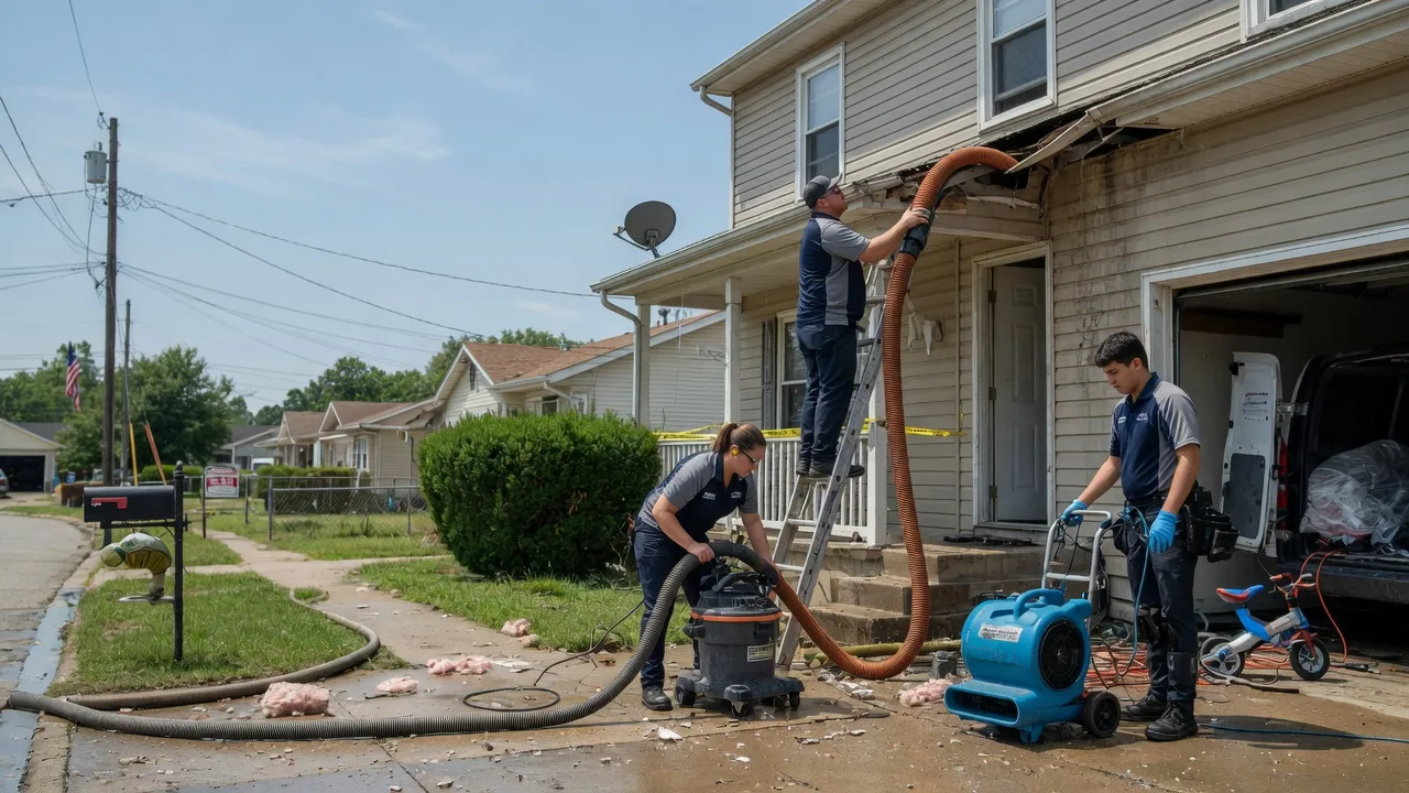 Water Damage Restoration in Fraser, MI near me